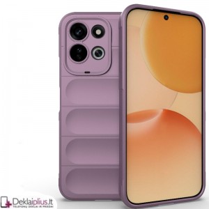 Magic Shield guminis dėklas - violetinis (Xiaomi Redmi 17)